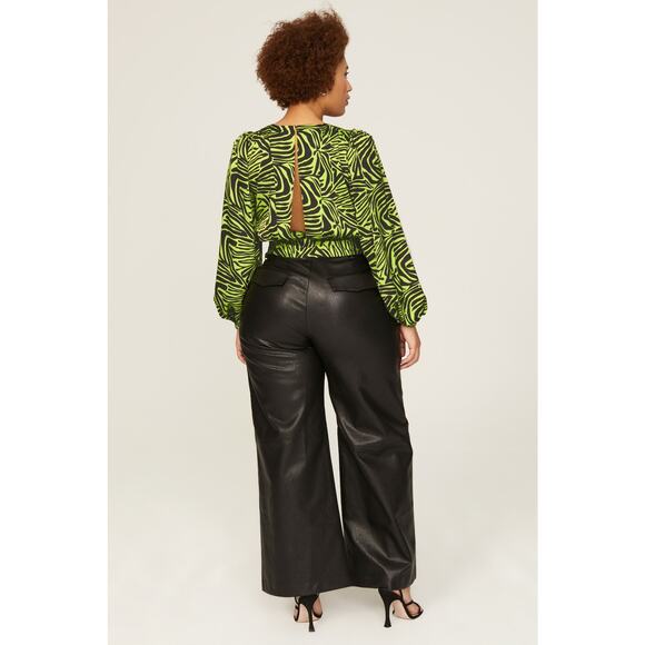 Ronny Kobo x RTR Green Zebra Top - Size 4 - Picture 7 of 8